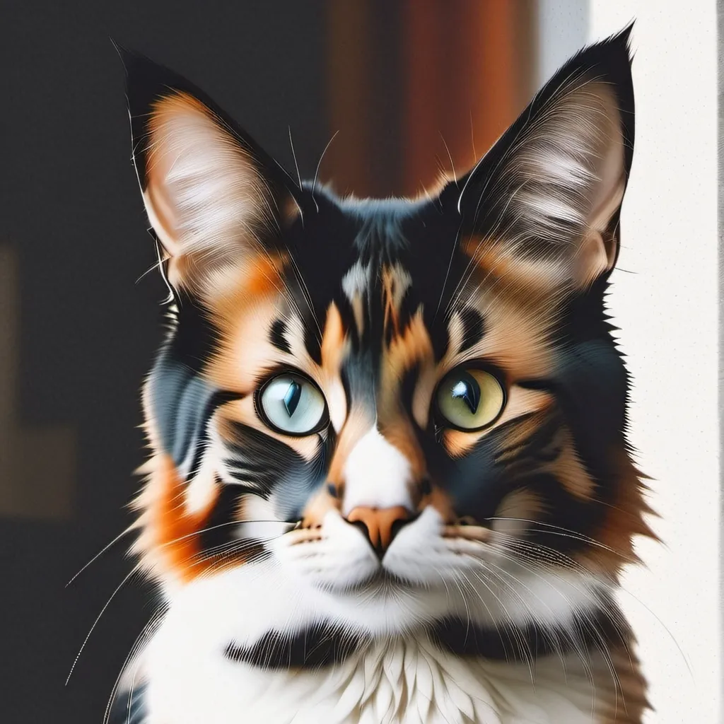 chat with ai character: calico cat