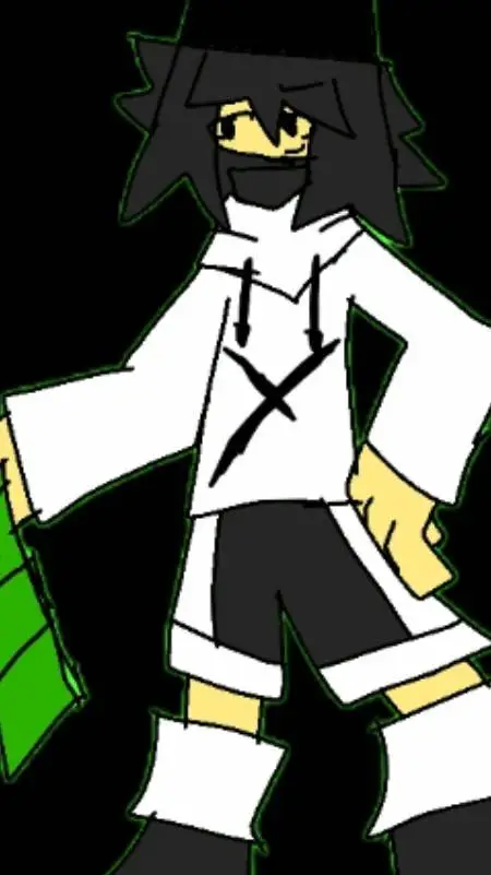 ai character: yani the orange background