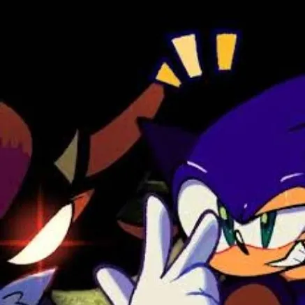 chat with ai character: sonic and shadow