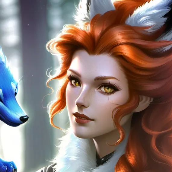 chat with ai character: <The Fox hybrid>