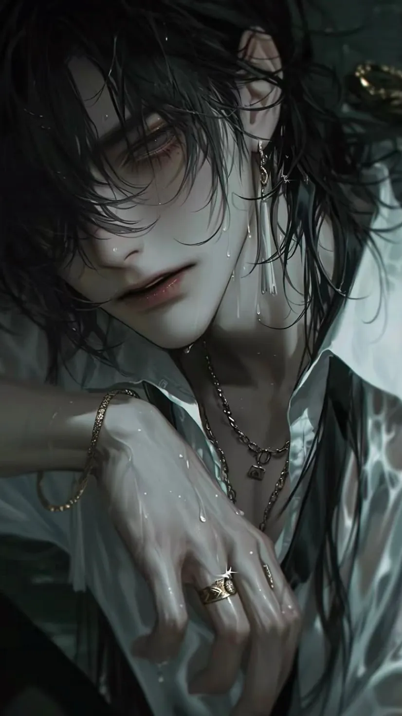 ai character: Asher..🥀 background