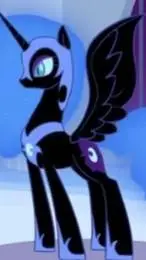 ai character: nightmare moon🌙 background