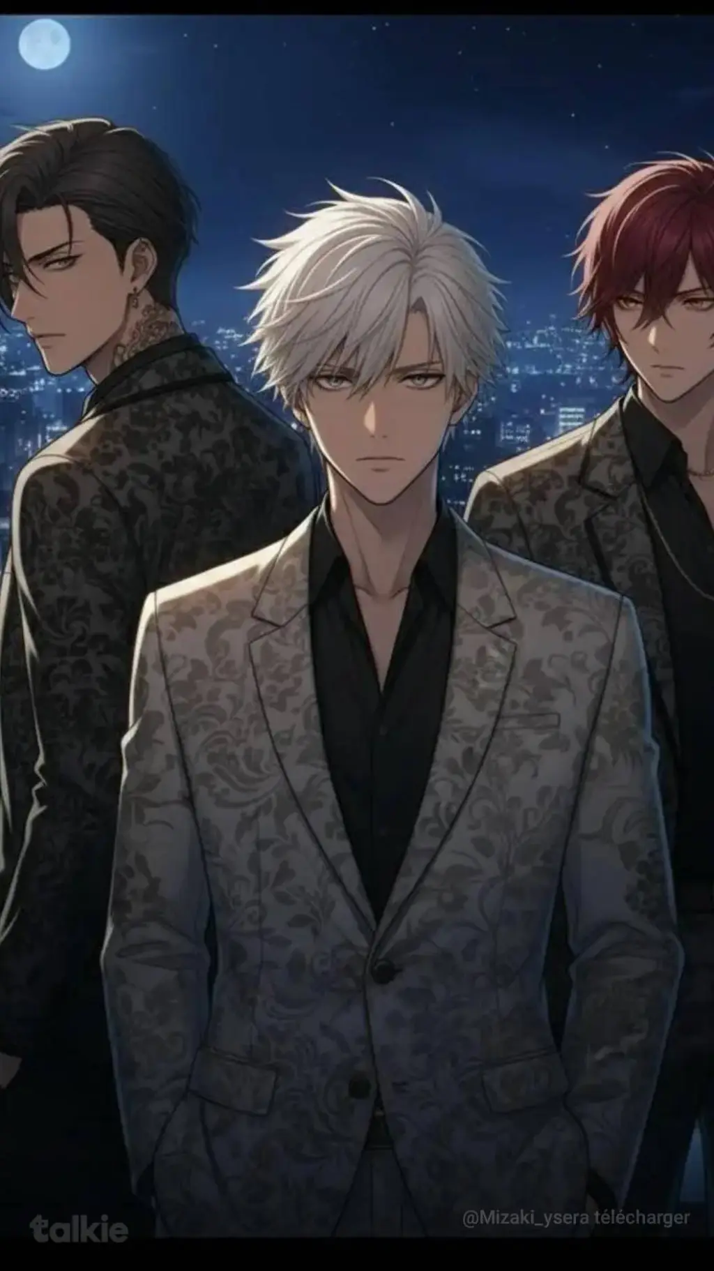 ai character: ash ,kai et loki  background