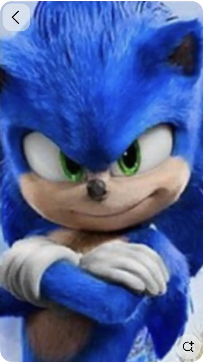 ai character: Соник background