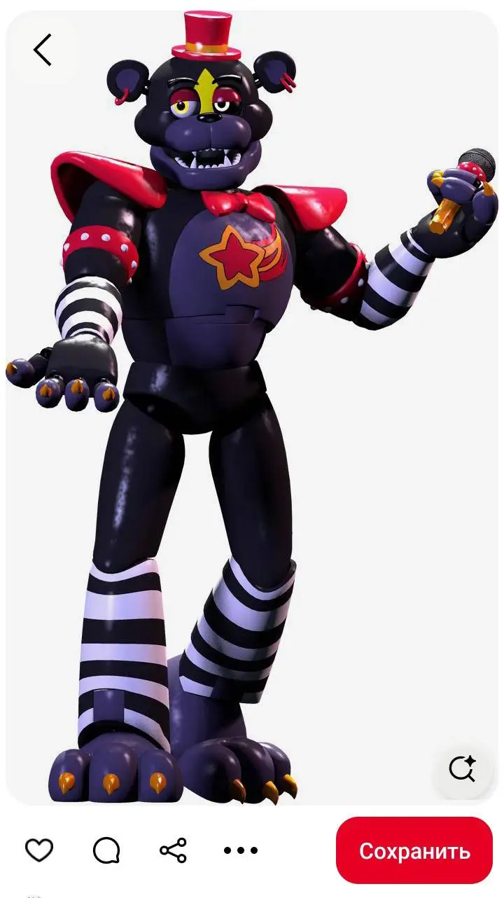 ai character: Лефти-гле background