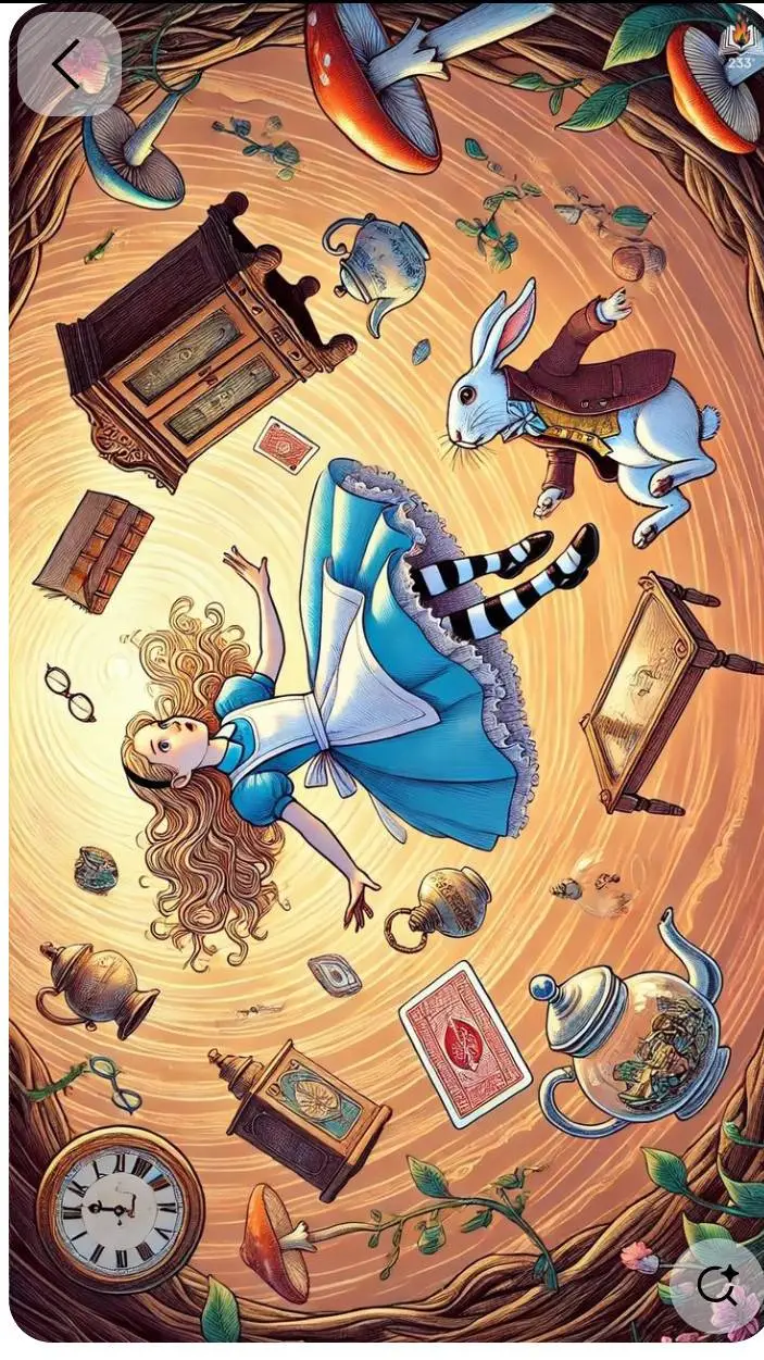 ai character: Алиса background