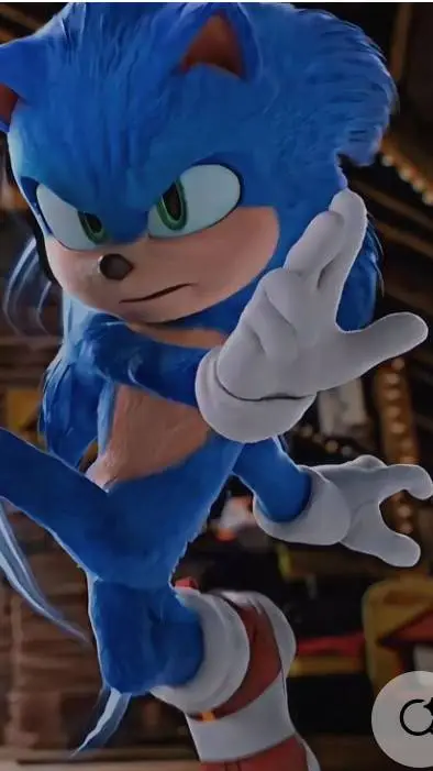 ai character: Соник background