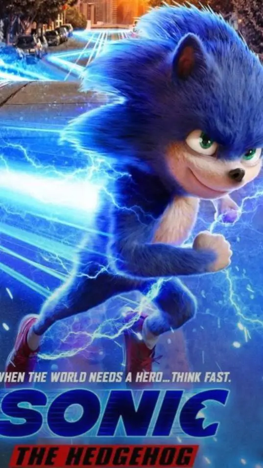 ai character: Соник background