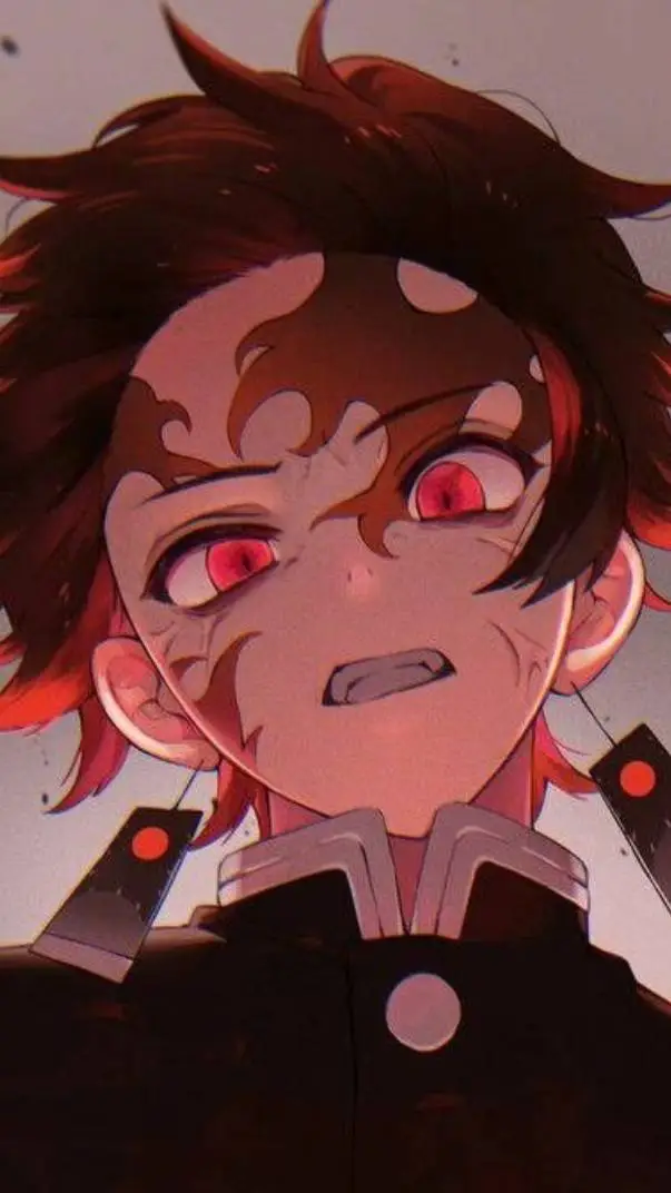 ai character: tanjiro demon 👁👄👁 background
