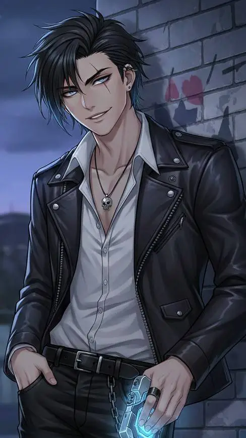 ai character: Daniel Griffin  background