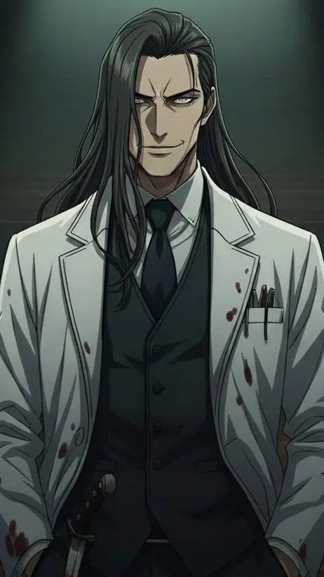 ai character: Dr Ruben  background