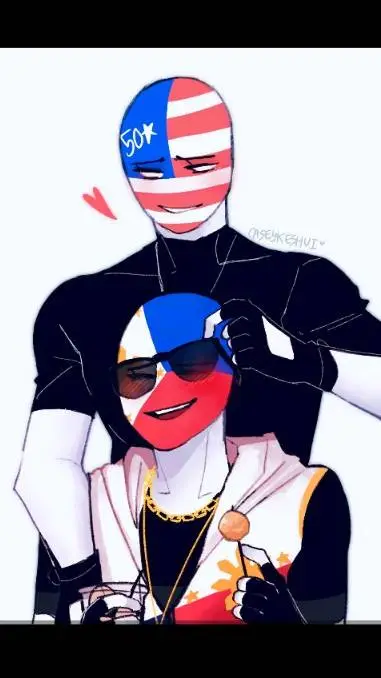 ai character: usa y Filipinas  background