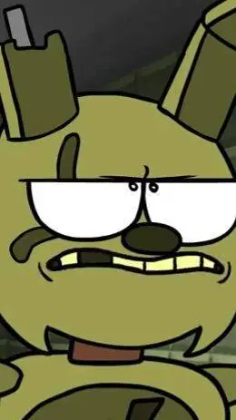 ai character: 🟩toon springtrap🟩 background