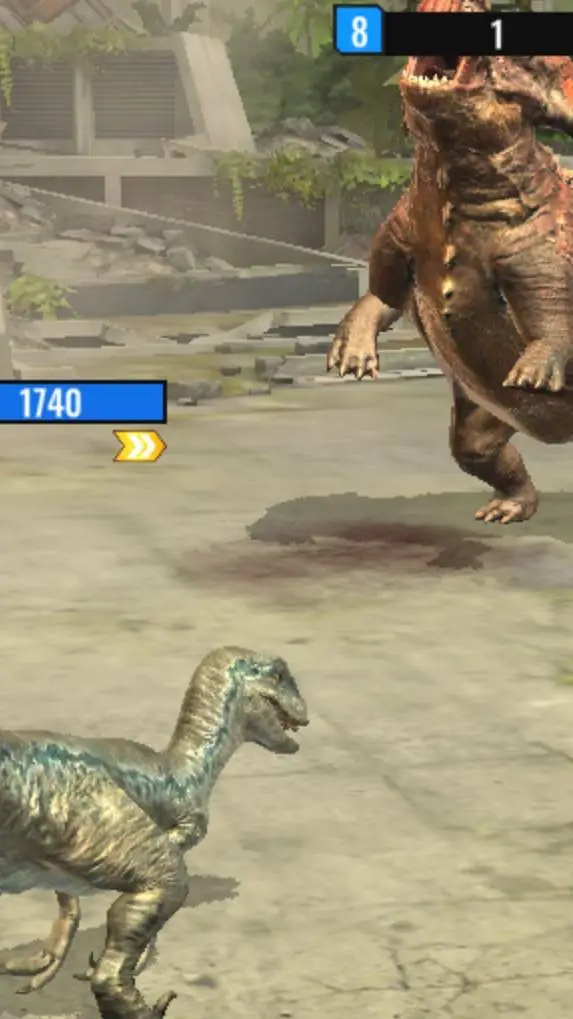 ai character: Jandel vs Sammy  background