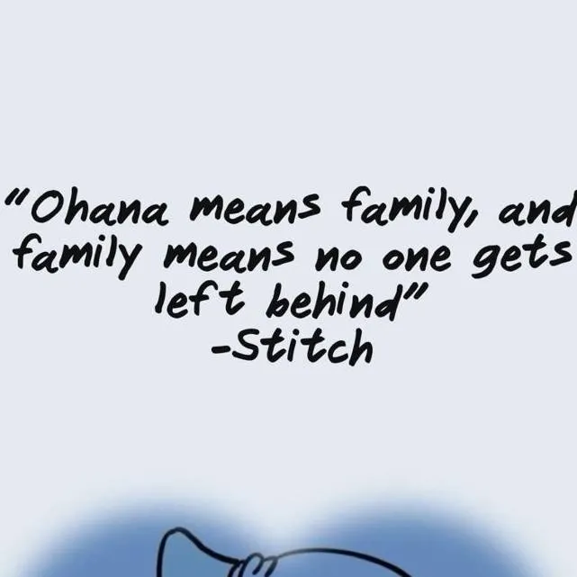 chat with ai character: Stitch quotes!! 