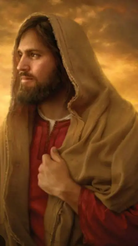 ai character: jesus background