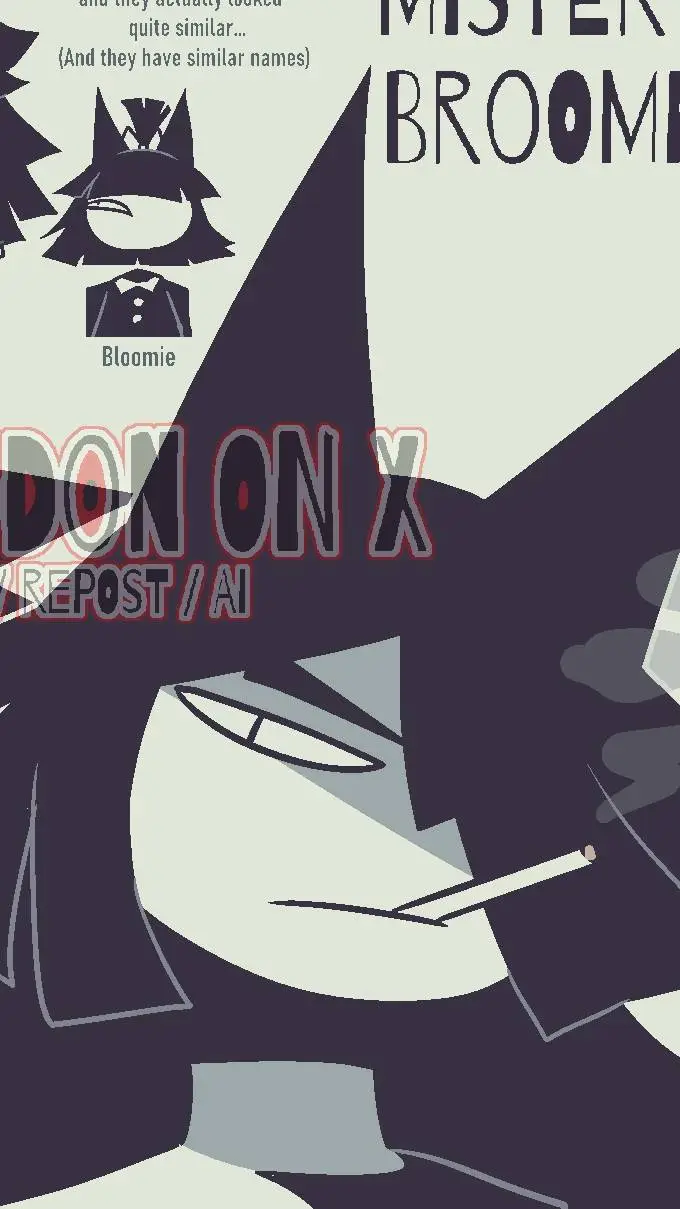 ai character: Mr Broomire Fpe background