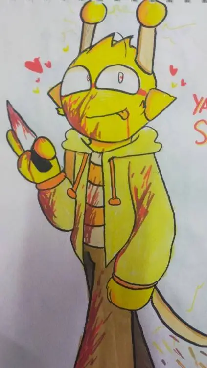 ai character: YANDERE SIMON! background
