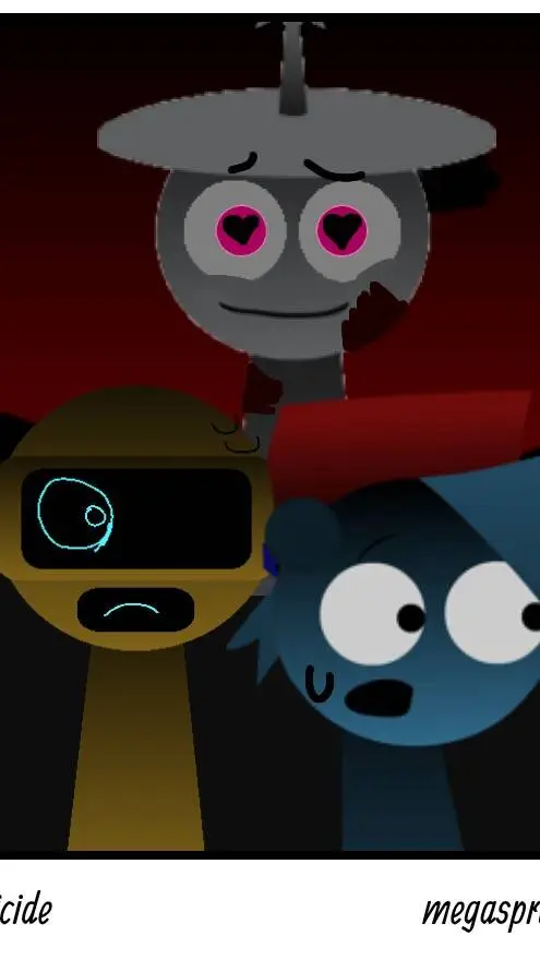 ai character: NO MORE SUICIDE 💿🥽 background