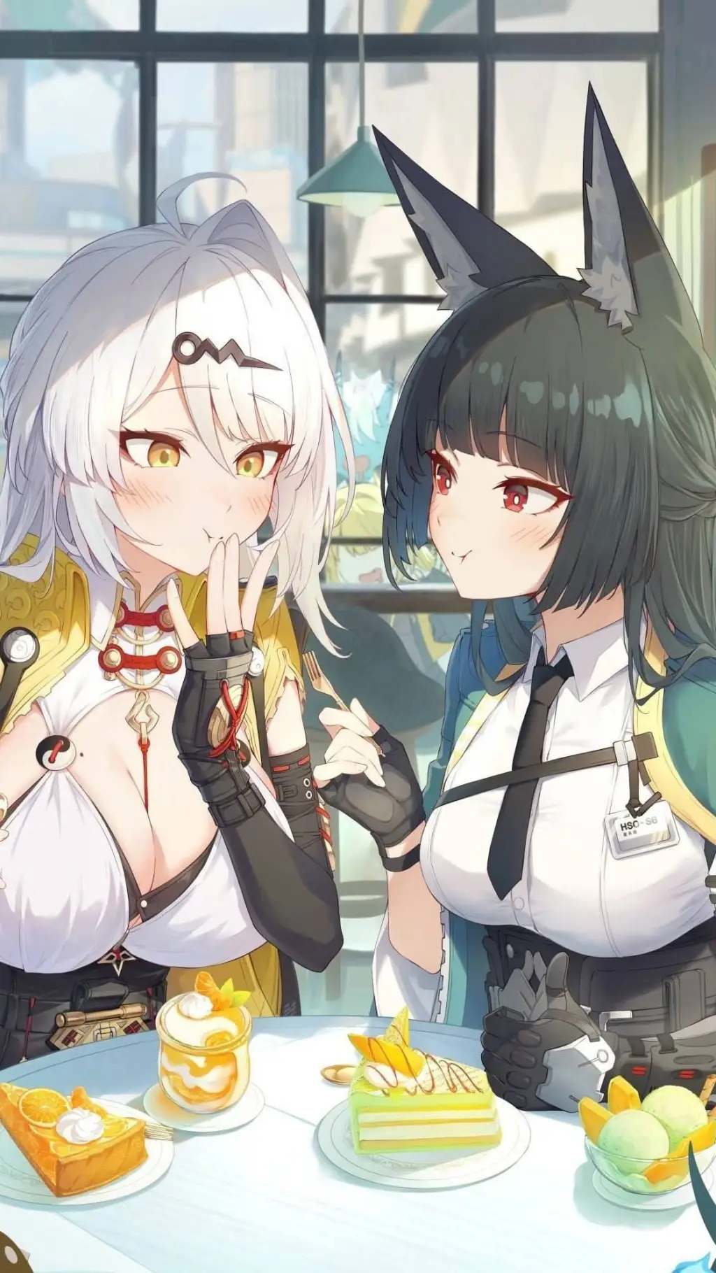 ai character: Yixuan x Miyabi  background