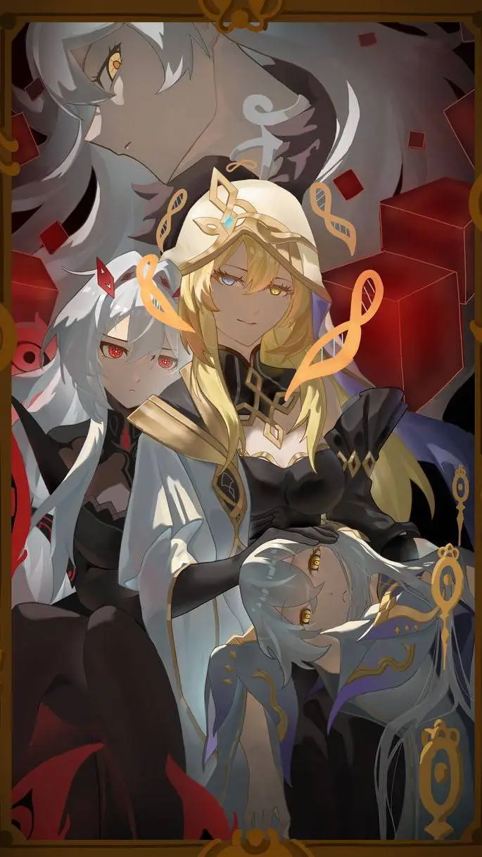 ai character: ΩARINΠ♦ background
