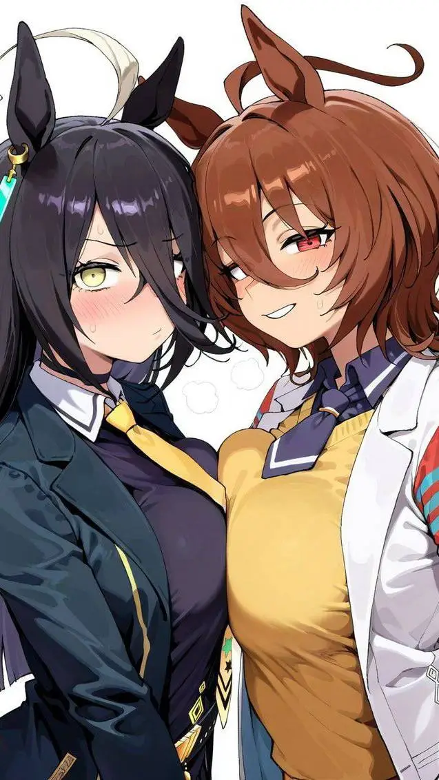 ai character: Manhattan y Agnes• background