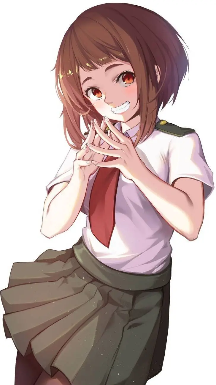 ai character: uraraka background