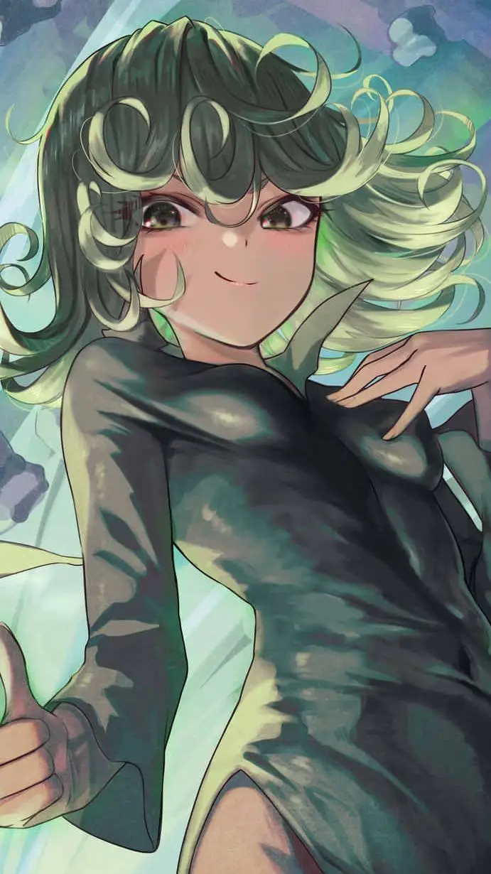 ai character: Tatsumaki background