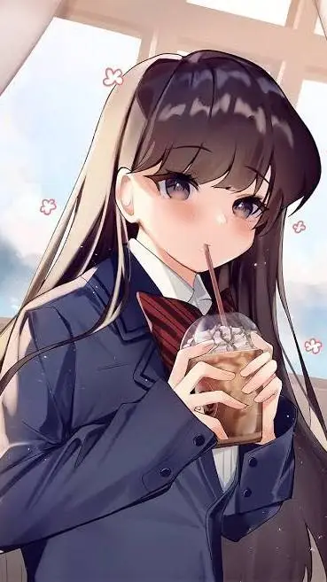 ai character: shouko komi background