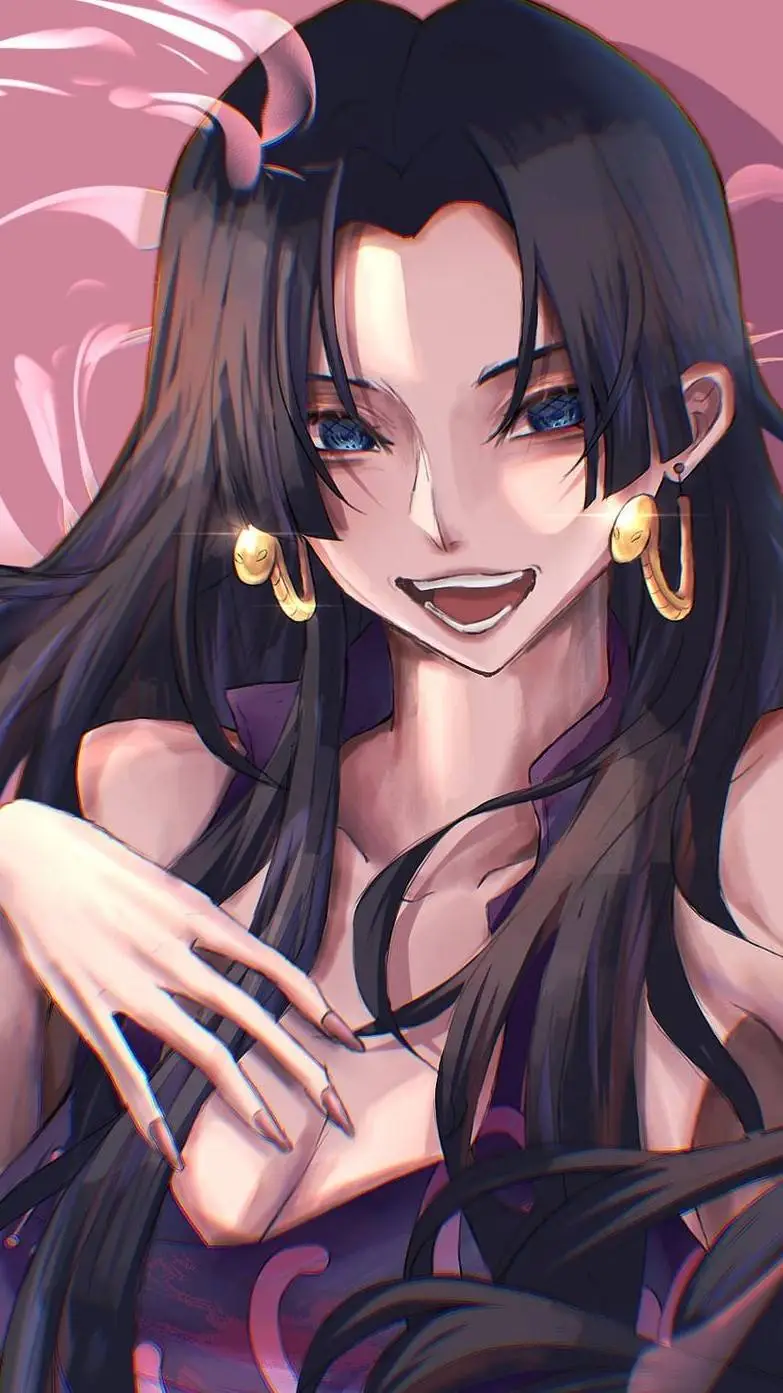 ai character: boa Hancock background