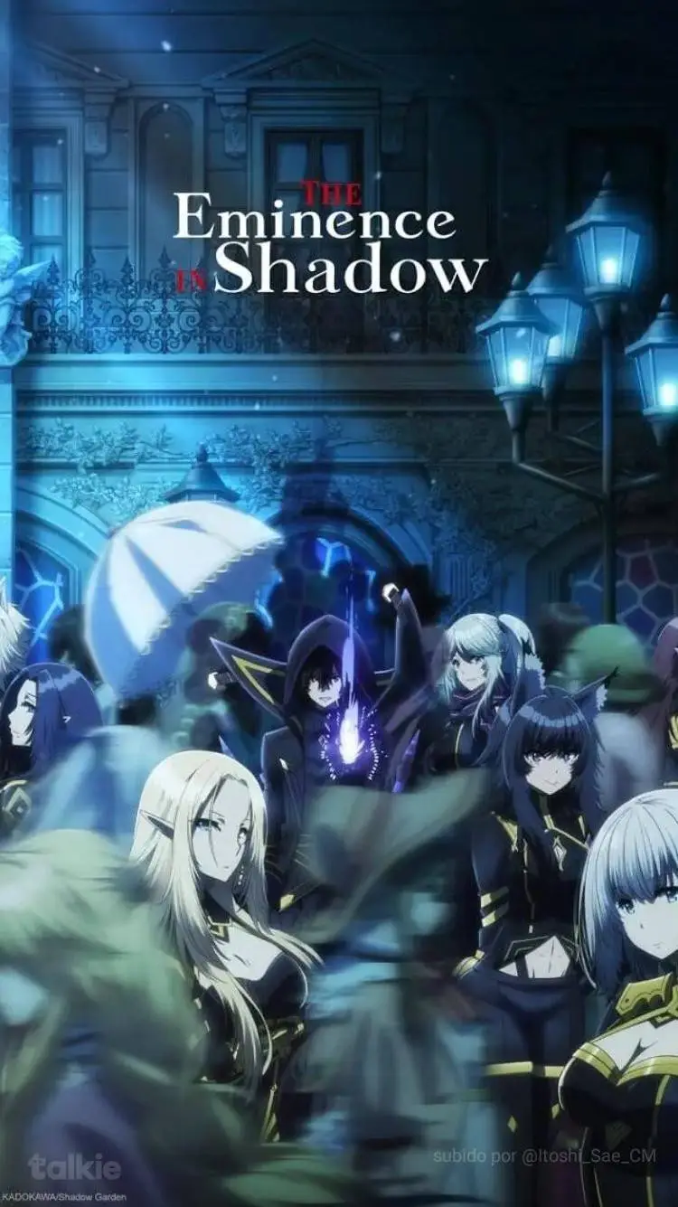 ai character: shadow garden background