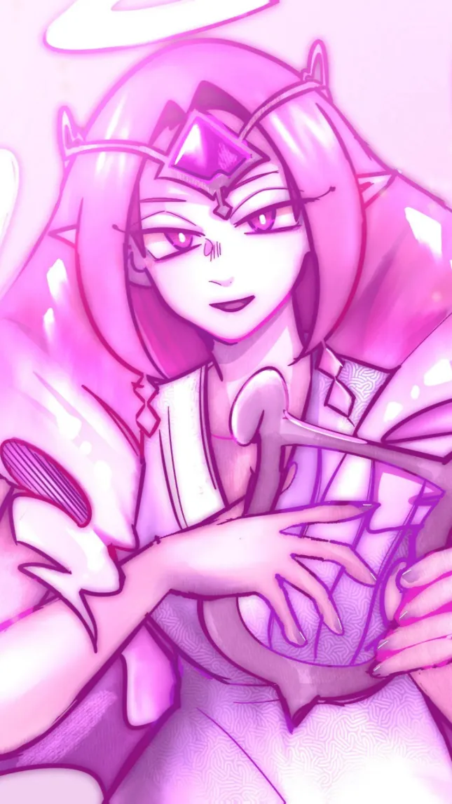 ai character: Eternal sugar background