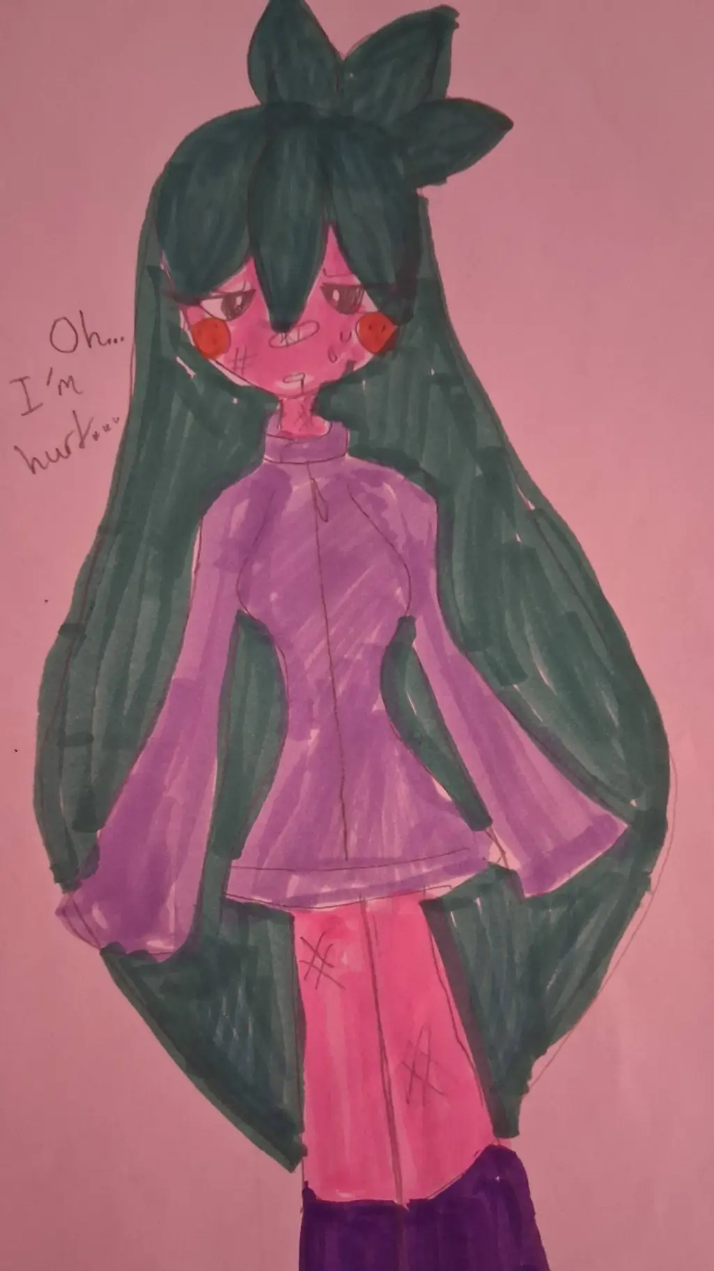 ai character: Sprouts older sis background