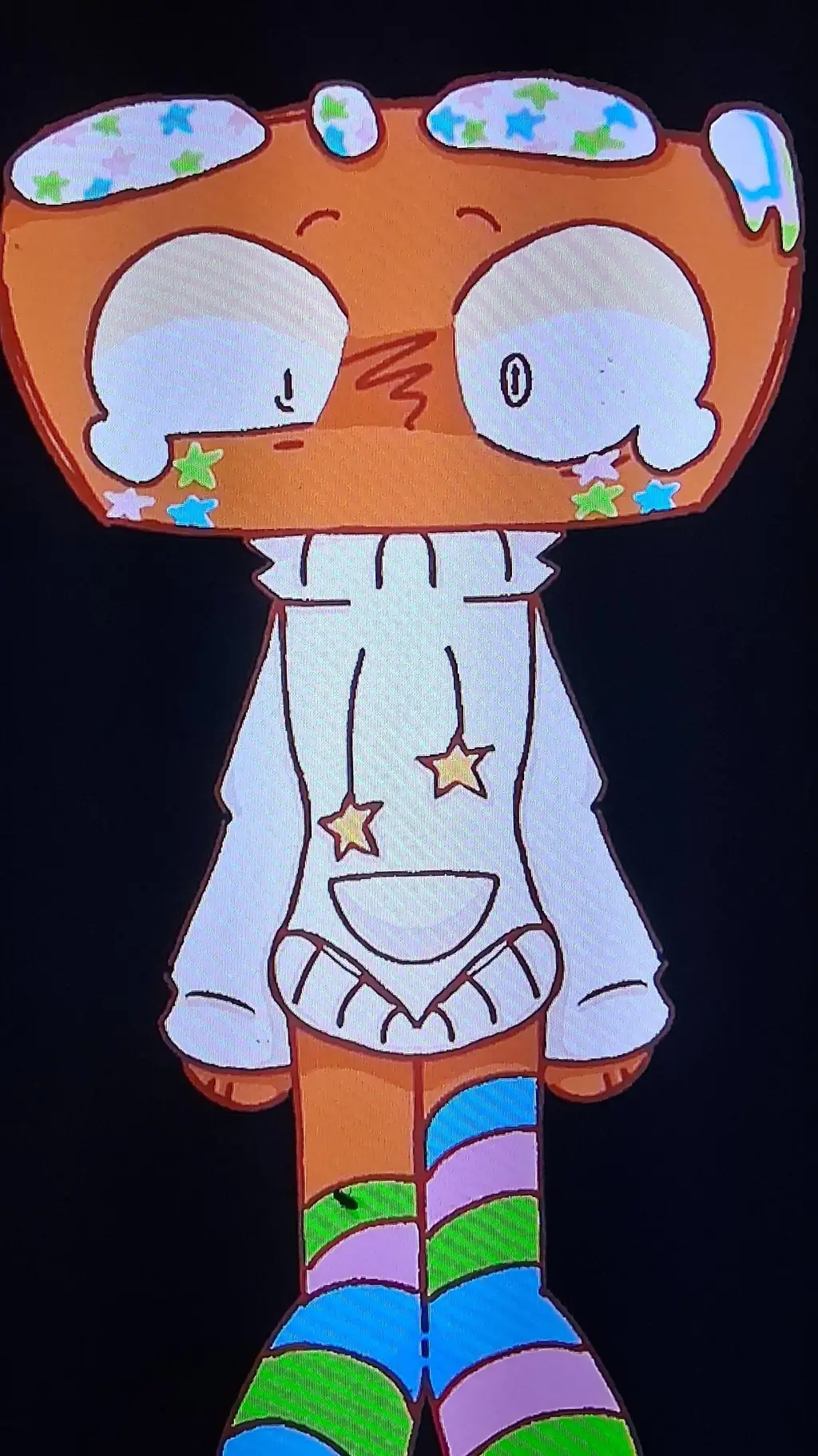 ai character: Cosmo...? background