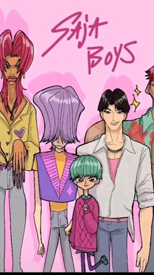 ai character: Saja boys KDH  background