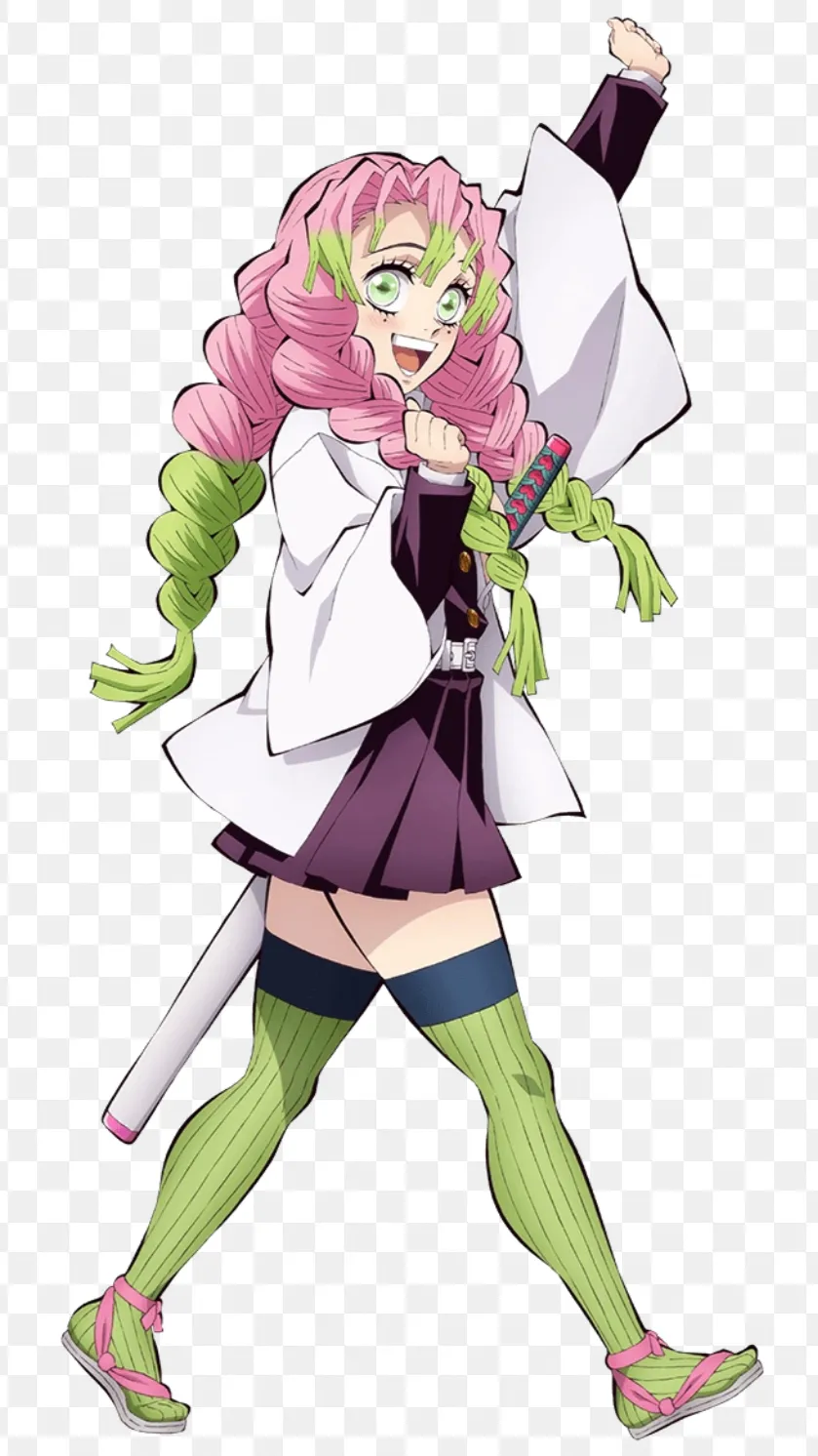 ai character: Mitsuri  background