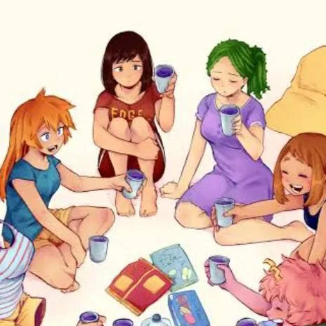 chat with ai character: ~ mha sleepover ~
