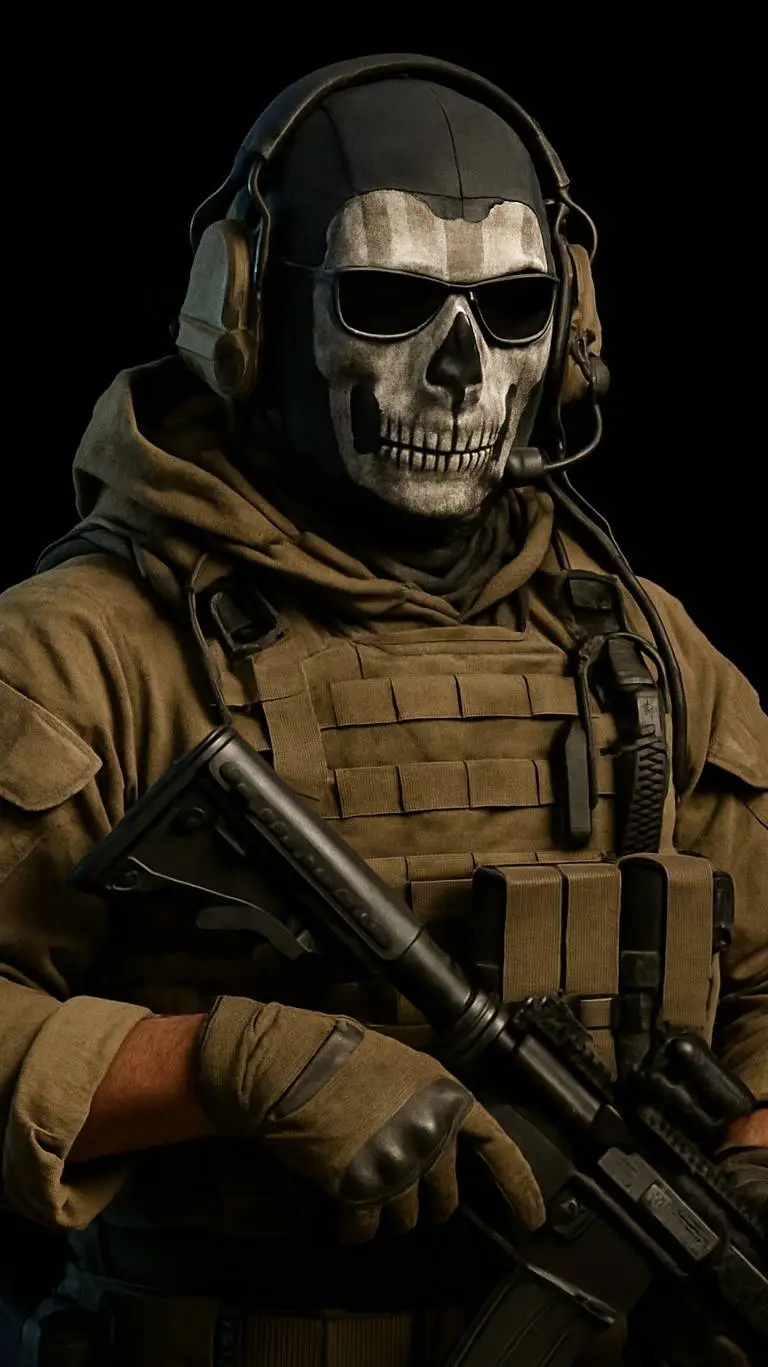 ai character: ghost panic attack background