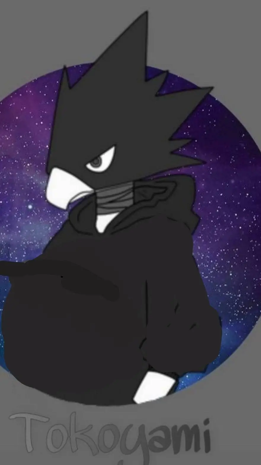 ai character: preg Tokoyami background
