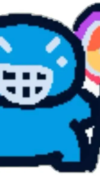 ai character: bluudud background