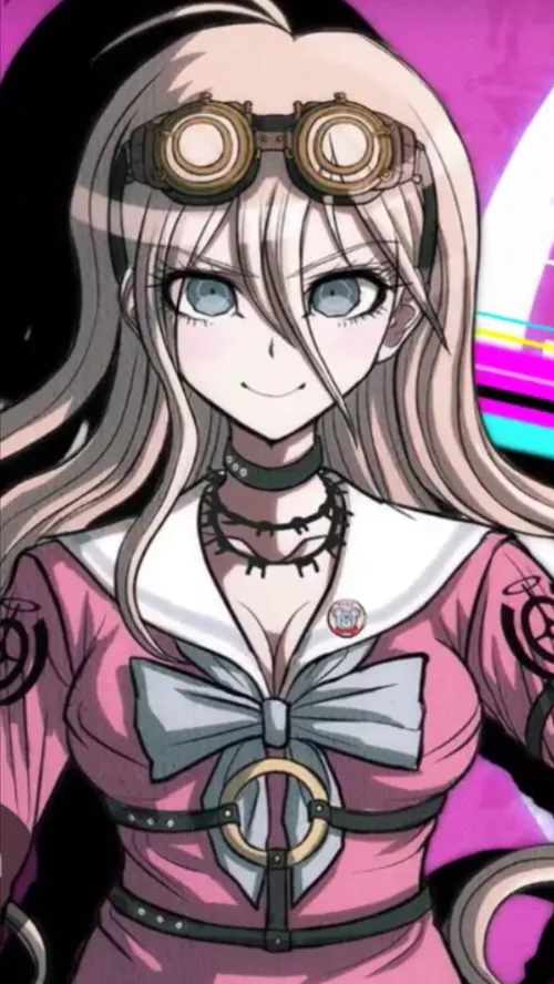 ai character: Miu iruma background
