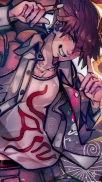 ai character: Kaito momota background