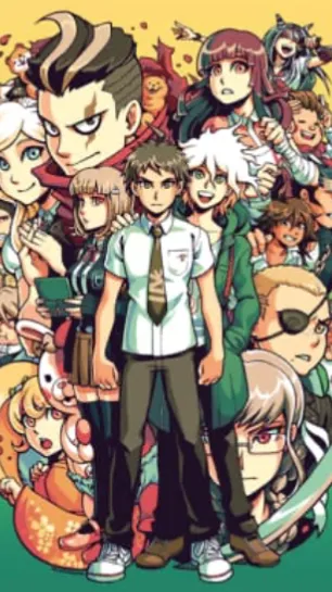 ai character: Danganronpa Sdr2 background