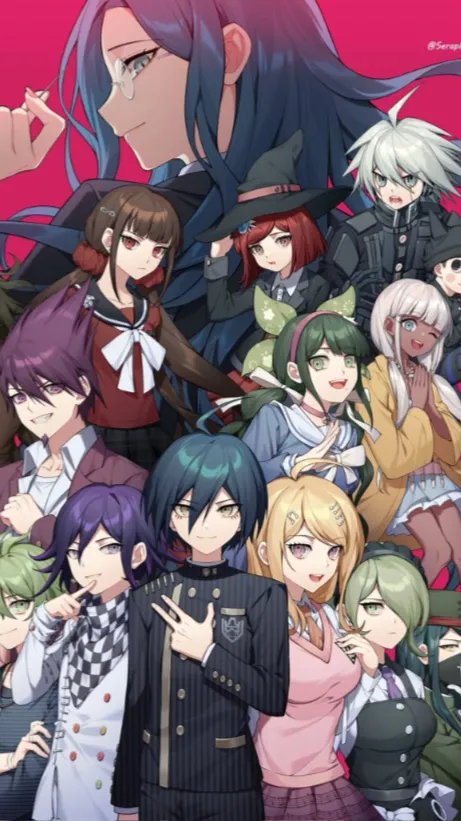 ai character: Danganronpa V3 background