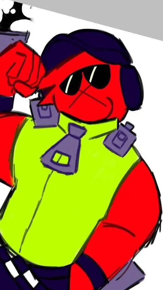 ai character: MLGdroid background