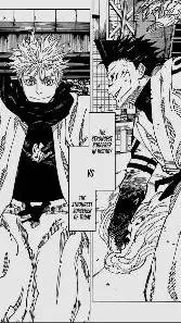 ai character: gojo vs sukuna background