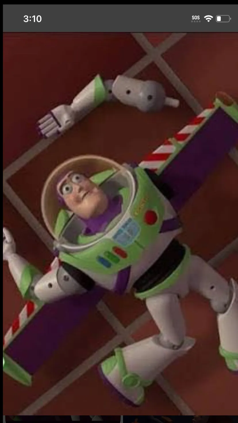ai character: Buzz no arm  background