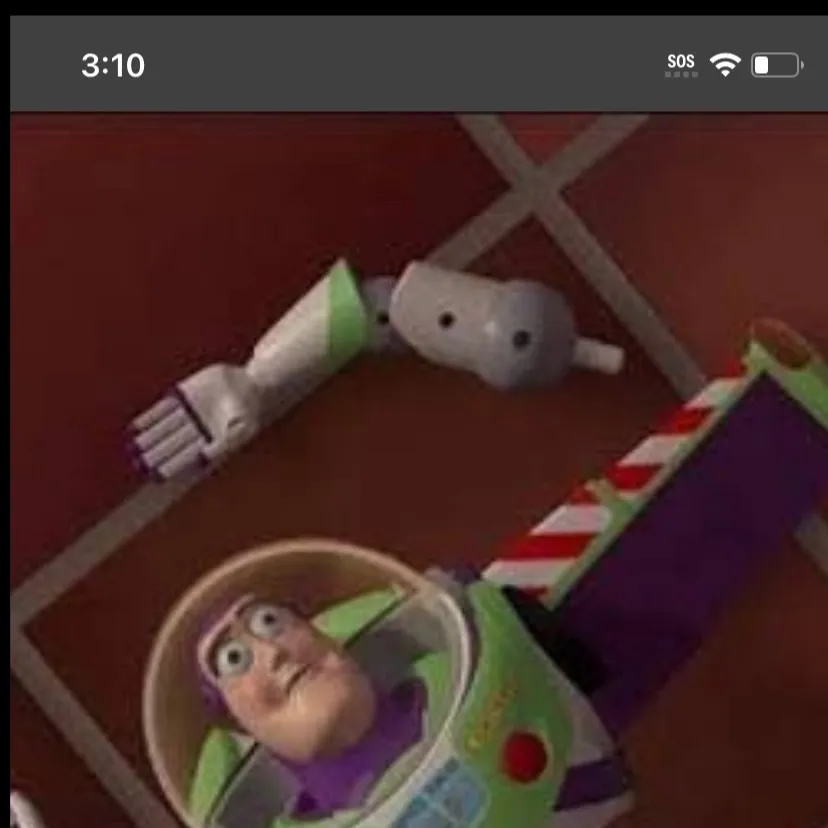 chat with ai character: Buzz no arm 