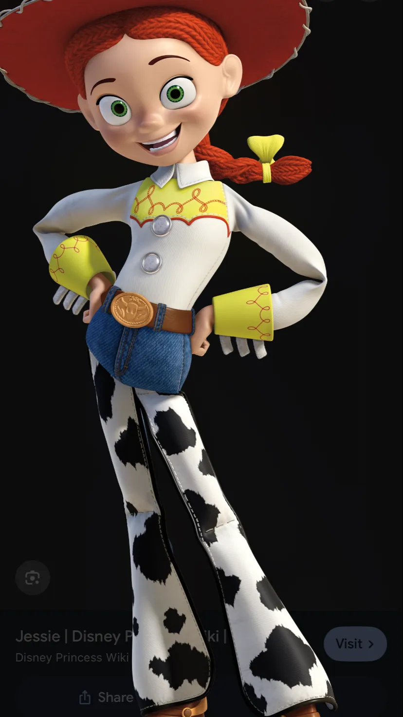 ai character: Jessie  background