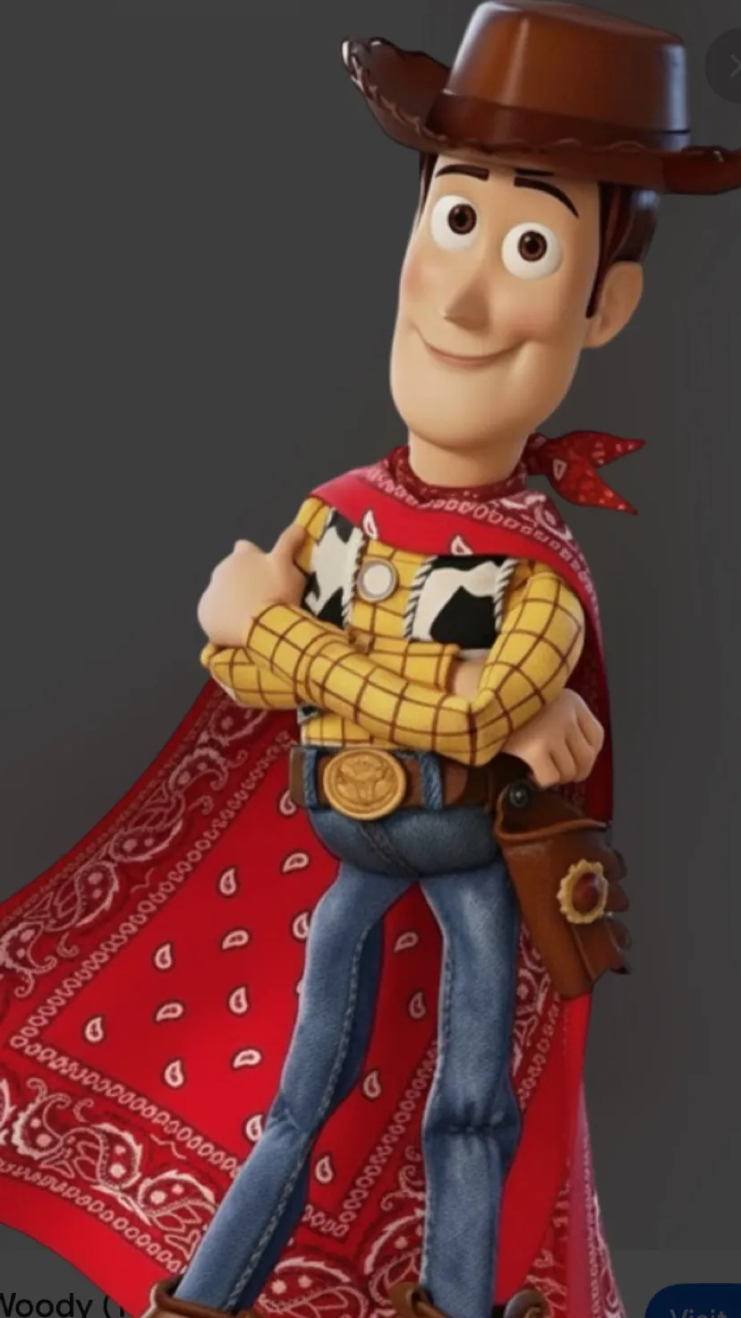 ai character: Woody 5 background